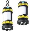 BOBKID 2 Pack Camping Lantern, Outdoor LED Camping Light, Rechargeable Flashlights with 1000LM, 6 Modes, IPX5 Waterproof Portable Emergency Camp Light for Hurricane Survival - Green view 1