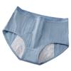 Kissecret Teen Girls Cotton Menstrual Period Underwear Briefs 6-Pack Breathable Heavy Flow Protective Leak-Proof Panties (X-Large, Style3) view 3