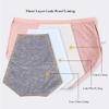 Kissecret Teen Girls Cotton Menstrual Period Underwear Briefs 6-Pack Breathable Heavy Flow Protective Leak-Proof Panties (X-Large, Style3) view 4