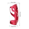 Bottle Holder, Aluminum Alloy Cycling Cage, Cup Holder, Cycling Fruit Rack with 2 Screws, Can Carry a , Available All Seasons Shakven view 2