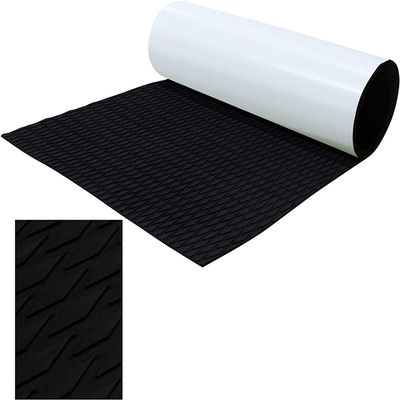 Hzshark EVA Foam Decking Universal DIY Surfboard Traction Pad Non-Slip Grip Mat Self-Adhesive 47.2"x11.8" Trimmable Sheet for Fishing, Kayak, Yacht, RV, Jet Ski, Jon Boat