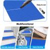 EVA Foam Skimboard Traction Pads - Boat Decking Sheet 47.2in x21.6in Universal DIY Non-Slip Grip Mat Trimmable Sheet for Kayak RV Yacht Pool Surf Skateboard Skimboard Step - Multiple Color Choices view 3