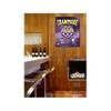 PhotoFile LSU Tigers 2019 National Champions Team Logo 20"x24" Stretched Canvas view 4