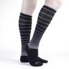 ja vie Merino Wool Compression Socks for Women & Men Comfy Warm Knee High Stockings Lightweight (15-20mmHg) view 3