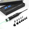 Laser Bore Sight kit for .177 to 12GA Caliber - Tyseam Bright Green Laser Bore Sighter for Rifles Handgun and Scopes with 2 Batteries view 1
