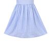 Girls Dress Blue White Checkered Ruffle Tank Sundress Size 5 view 4