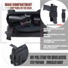 CLTAC Tactical Chest Rig Bag Concealed Carry CCW Pack Molle Pouch IFAK EMT Medical Organizer for Outdoor Hunting Shooting Hiking with Quick Release Harness and Gun Holster view 4