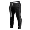 SCREENSHOT Men's Athletic Fitness Slim Fit Workout Track Pants BASIC S41700-Black/PU-2XLarge view 1