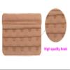 Bra Extender 5 Hook, Soft and Comfortable Bra Extension (Skin Color) view 3