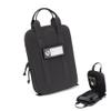 CLTAC Small Soft Pistol Case Compact Tactical Modular Handgun Pack for Firearm Gun Shooting Hunting w/Holster and Mag Holder (Black-w/1holster) view 1
