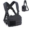 CLTAC Tactical Chest Rig Bag Concealed Carry CCW Pack Molle Pouch IFAK EMT Medical Organizer for Outdoor Hunting Shooting Hiking with Quick Release Harness view 1