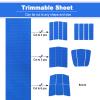 47.2"x11.8" Non-Slip Surfboard Traction Pad Grip Mat, Self Adhesive Trimmable EVA Foam Boat Decking Flooring, Applies for Kayak, Boat Flooring, Surfing Board, Skimboard, Skateboard, Yacht, Pool, Steps view 2