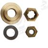 CAPTAIN Hardware Hub Kits Fit Mercury 6-15 HP Outboard Motor Thrust Washer/Spacer/Washer/Nut view 1