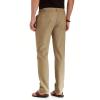 Cambkatl Men's Drawstring Suit Pants Casual Loose Stretch Bussiness Trousers Dress Pants with Elastic Waistband Coffee view 3