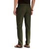 Cambkatl Men's Drawstring Suit Pants Casual Loose Stretch Bussiness Trousers Dress Pants with Elastic Waistband Army Green view 3