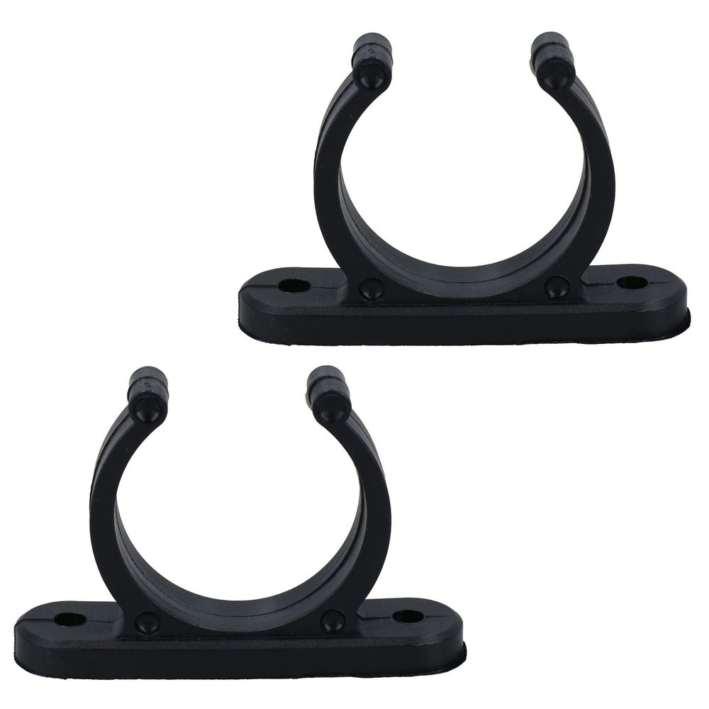 AB Tools 2 Pack 45mm Polyamide Tube Storage Clip Paddle Boat Hook Pole Tool Plastimo