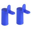 U/ D Pool Cue Bridge Head Head Extension Bridge Accessories for Pool/Snooker 2pcs (Blue) view 2