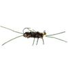 The Fly Fishing Place Tungsten Bead Jigged Pat's Rubber Legs Nymph Assortment Fly Fishing Flies - Trout and Bass Wet Fly Pattern - 8 Flies Hook Size 10 view 3