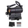 Sig Sauer ROMEO7S 1X22mm Compact 2 MOA Red Dot Sight + Batteries and Lens Cloth view 1