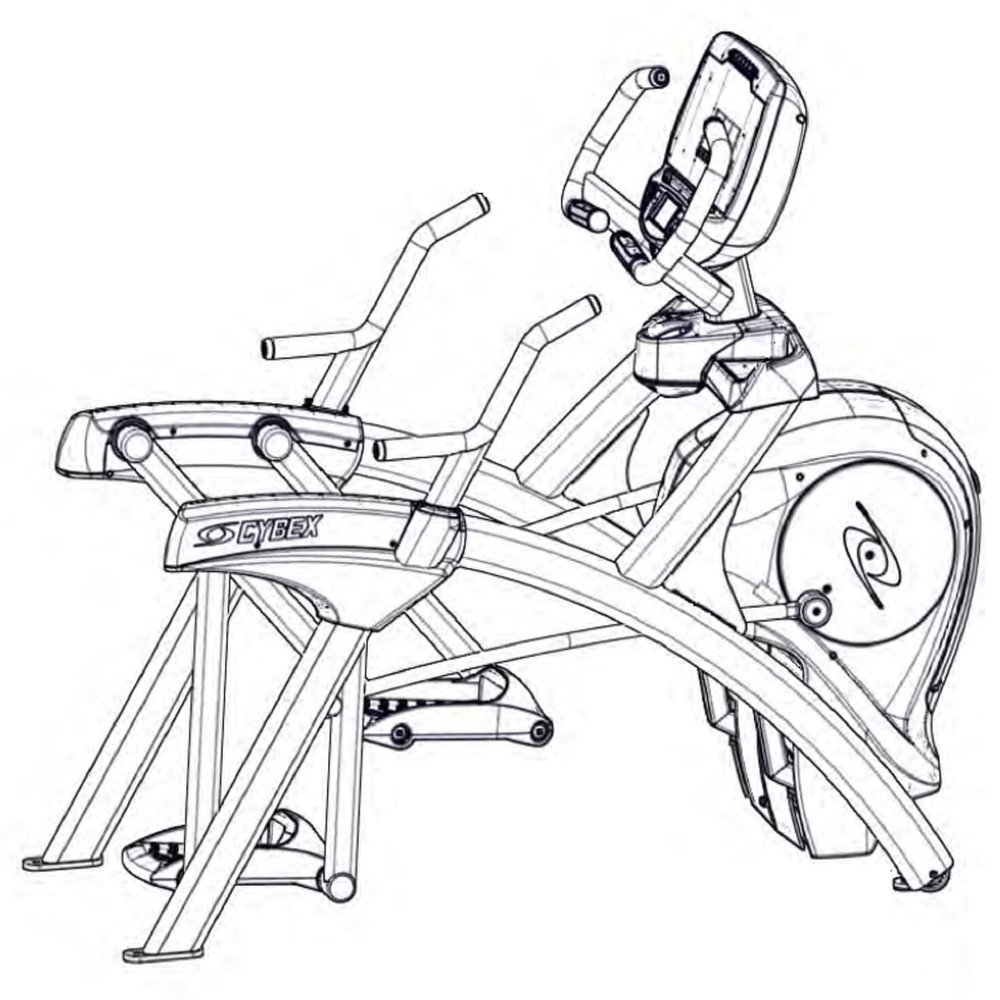 Owner Manual 5771-4 Works W Cybex Arc Trainer 772AT Elliptical