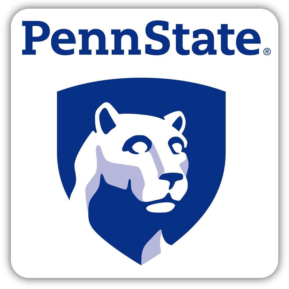 Penn State Nittany Lions 2 Inch Vinyl Decal Sticker Officially Licensed Collegiate Product