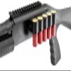 Trinity Picatinny Saddle Mount & 5-Round Shell Holder for Stevens 320  Aluminum Rail Adapter 12 Gauge view 1
