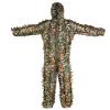 Hunting Suits for Men Camo,Bush Costume 3D Leafy Suits Army Sniper Costume Youth Paintball Pants Paintball Suit Bird Hunting Suit,Lightweight Hunting Clothes for Men (Size : 110-140cm/3'7''-4'7'') view 1
