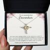 Coworker Gift, Coworker Necklace, Farewell Coworker Gift, Going Away Gift, Coworker Birthday, Coworker, Heart Necklace - Cross Dancing view 3