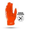 Nxtrnd G1 Men's Football Gloves, Adult Sticky Receiver Gloves (Orange, X-Large) view 2