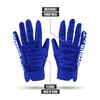 Nxtrnd G1 Men's Football Gloves, Adult Sticky Receiver Gloves (Blue, X-Large) view 3