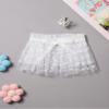 Yartina Newborn Baby Girl Photography Prop Lace Tulle Tutu Skirt with Crown Headdress Picture Photoshoot Outfit White 0-3 Months view 2