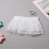 Yartina Newborn Baby Girl Photography Prop Lace Tulle Tutu Skirt with Crown Headdress Picture Photoshoot Outfit White 0-3 Months view 3
