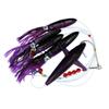 Daisy Chain Tuna Mahi Black Purple and Free Bag view 1