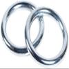 A Pair 2 Pcs Wing Chun Stainless Ring YeWen Sau Sticky Hand Strength Training Stainless Steel Ring Wing Tsun Siu Lum Ring Kung Fu (silver white, 3.74'') view 1