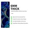 nuveti Yoga Mat Print Extra Thick TPE Non Slip Fitness Exercise Mat with Carrying Bag,72"x24" Extra Thick 6MM Exercise & Workout Mat for Yoga, Pilates Fitness and Floor Exercises view 4