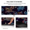 nuveti Yoga Mat Print Extra Thick TPE Non Slip Fitness Exercise Mat with Carrying Bag,72"x24" Extra Thick 6MM Exercise & Workout Mat for Yoga, Pilates Fitness and Floor Exercises view 3