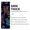 nuveti Yoga Mat Print Extra Thick TPE Non Slip Fitness Exercise Mat with Carrying Bag,72"x24" Extra Thick 6MM Exercise & Workout Mat for Yoga, Pilates Fitness and Floor Exercises view 4