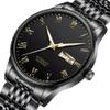 DSJMUY Multifunction Men's Fashion Automatic Waterproof Mechanical Watch with Stainless Steel Strap and Calendar Display(Color: A) view 1