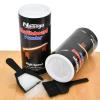 Naissgo 2 Pack High-Speed Shuffleboard Sand Set with Shuffleboard Brush, 14 Oz Shuffleboard Wax Powder Fast with Shuffleboard Table Accessories-Shuffleboard Sweep, Small Brush and Small Plastic Pan view 2