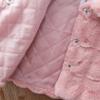 Kaerm Faux Fur Coat Infant Baby Girls Jacket Cape Thickening Cloak Poncho Cardigan Tops Fall Winter Outerwear Pink 4 3-4 Years view 4