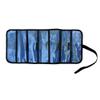 6 Pocket 20" x 8" (Pocket 2"x8") Rollup Lure Bag - Blue view 1