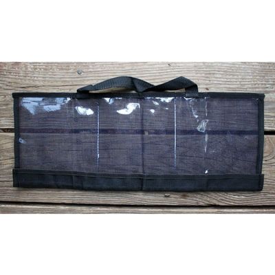 3 Pocket Daisy Chain Tackle Lure Bag 20 x 8 - Black