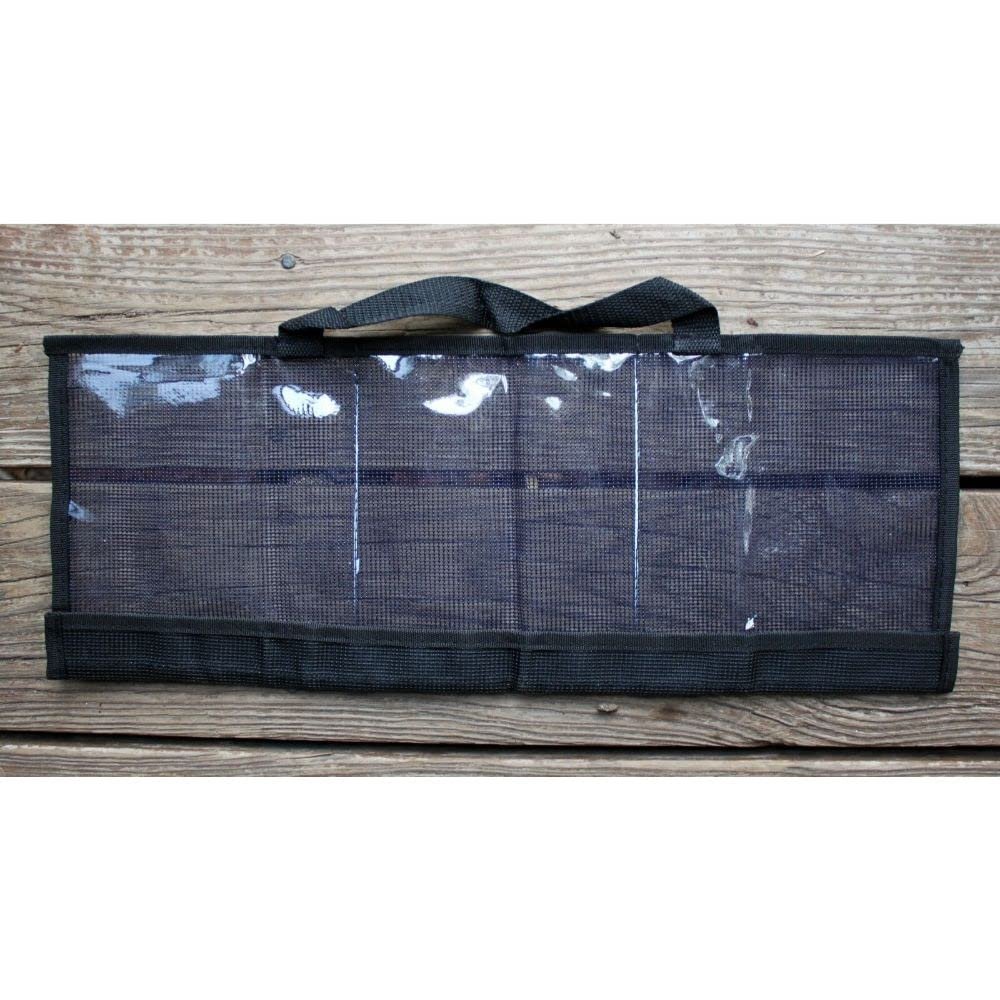 3 Pocket Daisy Chain Tackle Lure Bag 20 x 8 - Black