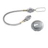 camping moon 9.8-inch Multi-Function Gas Hose for EN417 Lindal Valve Screw-on Type Canister and Device Z21-25 view 1