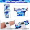 SATINIOR 8 Pairs Cooling Compression Arm Sleeves, UV Sun Protection Unisex view 3