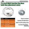 CAMPINGMOON 27.6-inch Multi-Function Gas Hose for EN417 Lindal Valve Screw-on Type Canister and Device Z21-70 view 2