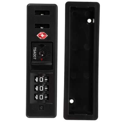 Baluue Travel Locks TSA Approved Luggage Locks, 3 Digits Password Code Combination Lock, Customs Code Travel Built in Sunk Backpack Baggage Replacement Accessories