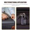 Baluue Travel Locks TSA Approved Luggage Locks, 3 Digits Password Code Combination Lock, Customs Code Travel Built in Sunk Backpack Baggage Replacement Accessories view 4