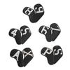 10pcs Golf Putter Covers Pu Leather Double-Sided Head Covers for Clubs Gradient Design Protects Against Weather Damage and Ensures Safe Storage view 1