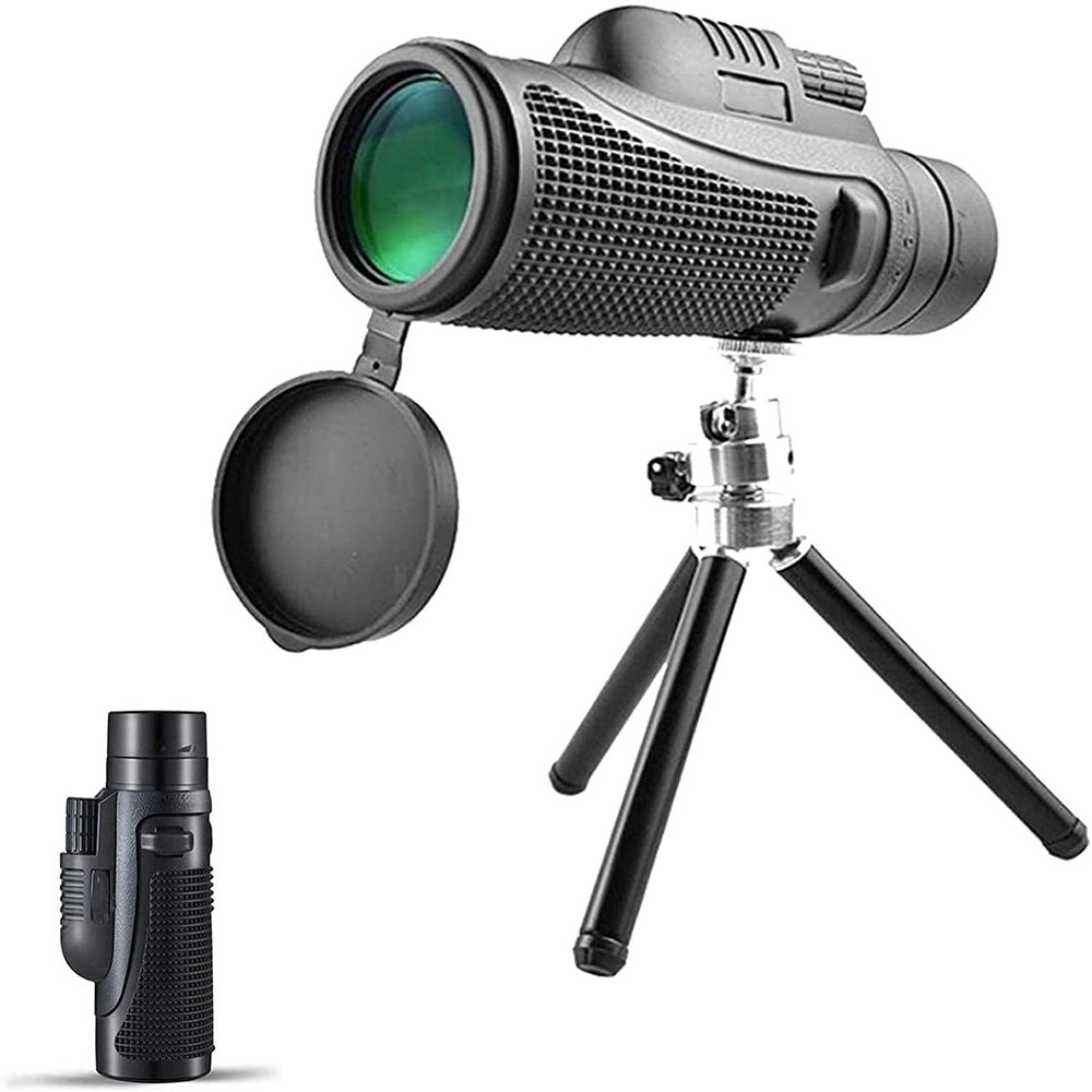 MMAXZ Full Optical Professional Spotting Binoculars,Monocular Binoculars Binoculars for Adults with Night Vision, High Power Monocular for Adult with 10000 Times for Bird Watching Camping